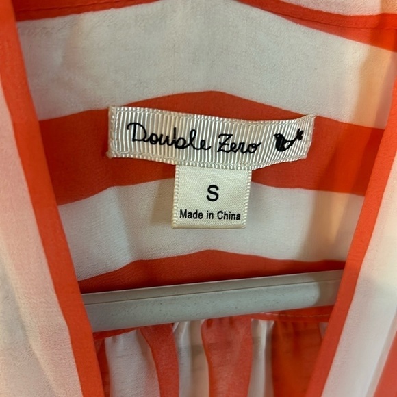 DOUBLE Zero High Low Hem Blouse | SIZE S - Picture 3 of 5